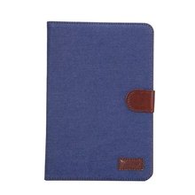 Stand woven pattern jeans pattern pu Leather Flip Case For Samsung Galaxy Tab A 8inch T350