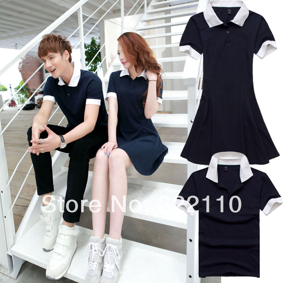 Womens polo shirt style dress