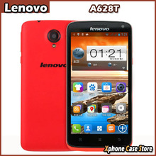 Original Lenovo A628T 4GB ROM 5.0 inch Android 4.2 SmartPhone MTK6582M Quad Core 1.2GHz Support Bluetooth WiFi GPS GSM Dual SIM