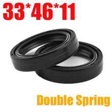 Motorcycle Front Fork Damper oil seal For Honda Rebel CMX250 1996-2011 CMX250C 2003-2011 CA250 Shock absorber Motorbike 33 46 11