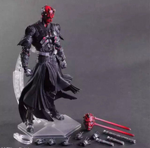 Play Arts Star War Darth Maul PA Black Knight Darth Vader Imperial Stormtrooper 27cm PVC Action Figure Doll Toys Kids Gift