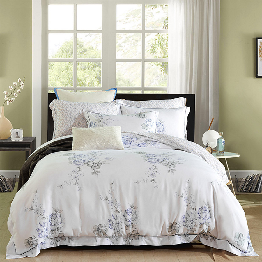 Chambre moderne romantique: decoration chambre maison avec jardin ...