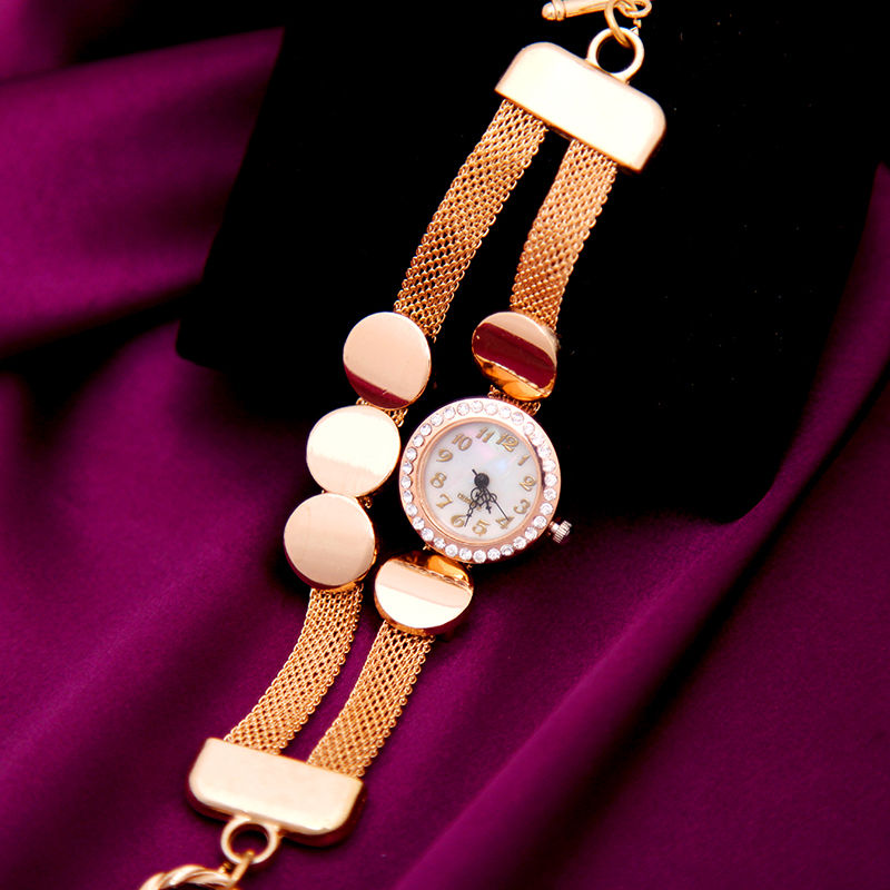 Women Analog Reloj Square Quartz Wristwatches Casual Love Relogios Fashion Crystal Clocks Yellow Gold Platinum Jewelry Watches