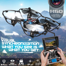 100% Original JJRC H6D 5.8GHz Real-Time 2.4G 4CH 6-Axis Gyro RC FPV Quadcopter Drone with 2.0MP HD Camera