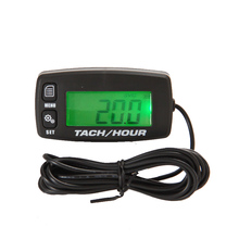 Free shipping Engine Hour Meter Tachometer for motorcycle marine glider ATV snow blower lawn mower jet ski pit bike