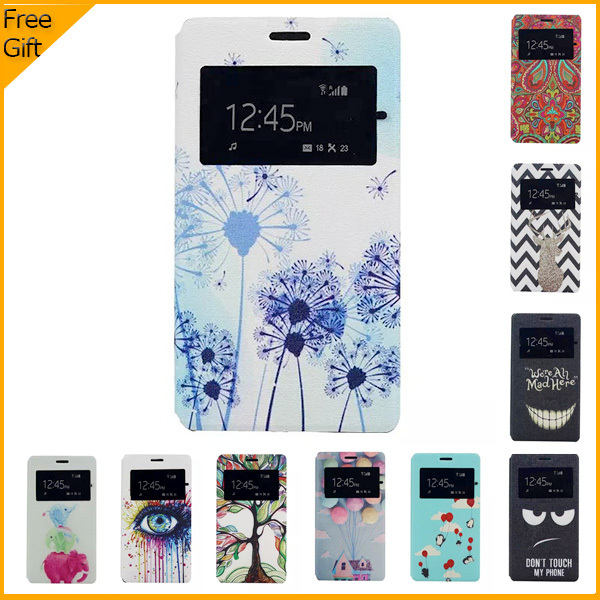 luxury leather flip cover for sony xperia c4 dual e5333 e5303 window cell luxury leather flip cover for sony xperia c4 dual e5333 e5303 window cell