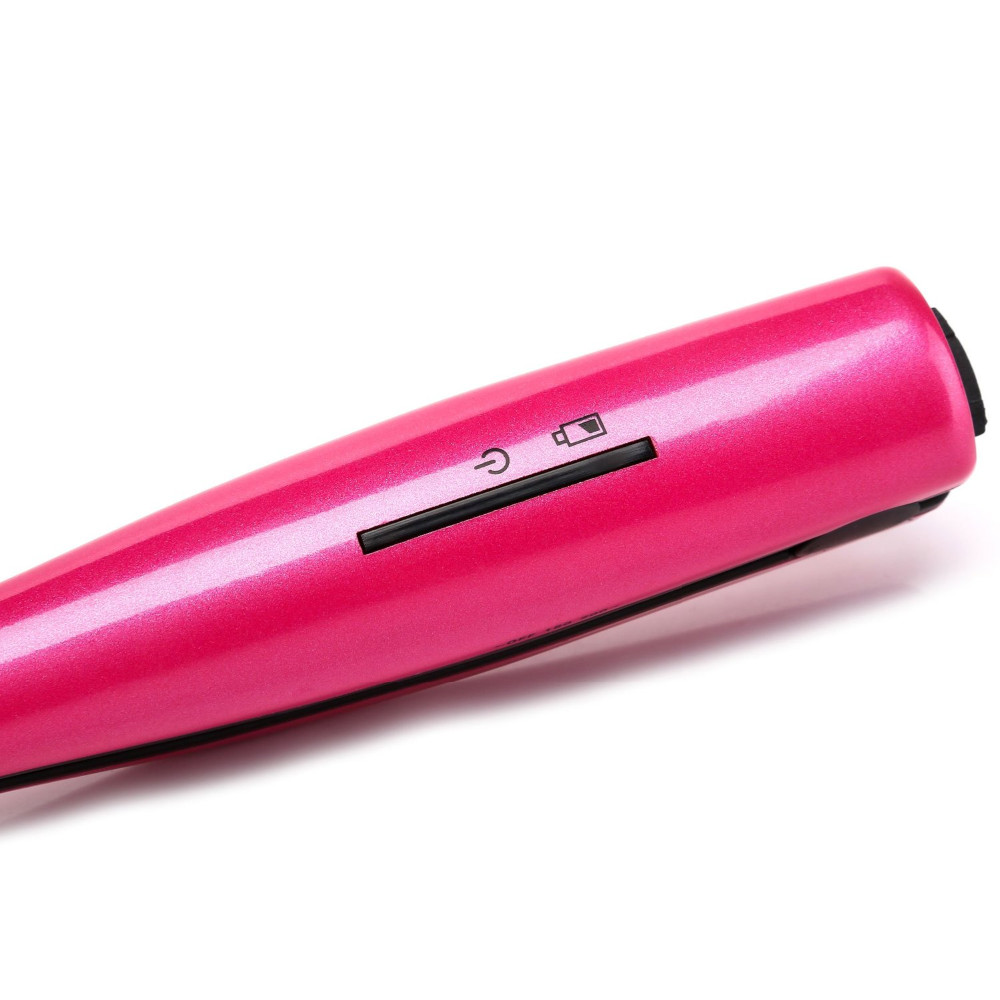 wireless rechargeable mini hair straightener USB cordless ftat iron for travel (8)