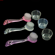 Exfoliating Blackhead Facial Face Brush Care Cleaning Wash Cap Scrub Tool M01281
