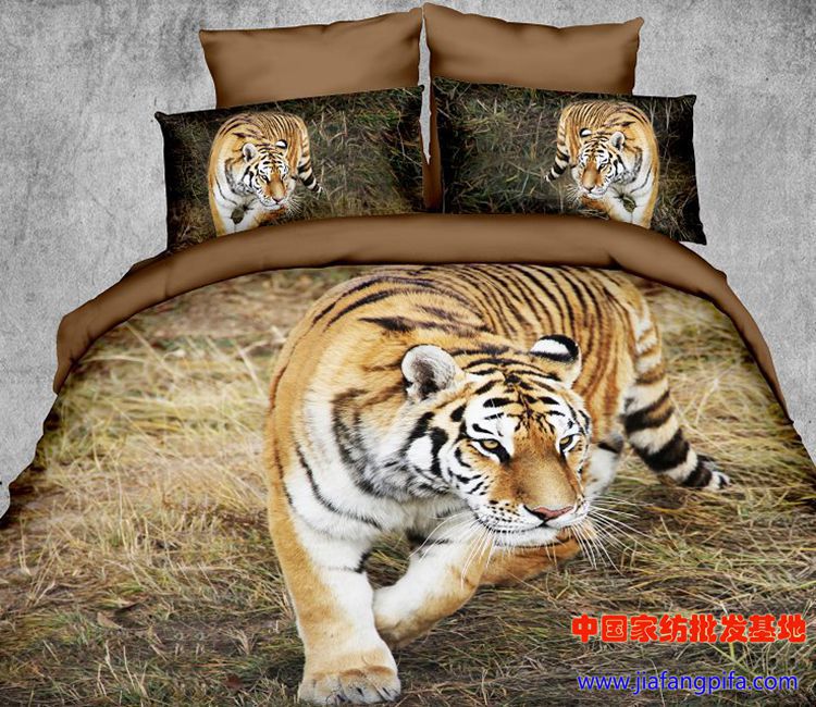 3d brown animal tiger print bedding comforter set sets 3d brown animal tiger print bedding comforter set sets