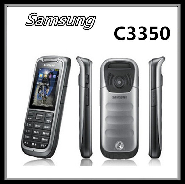 Original Samsung C3350 Cell Phone Unlocked GSM Cheap Phone Good Refurbished