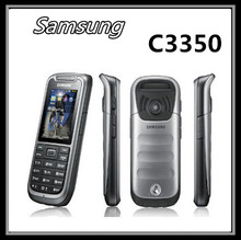 Original Samsung C3350 Cell Phone Unlocked GSM Cheap Phone Free Shipping Good Refurbished