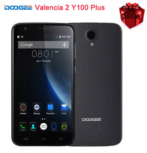 Original DOOGEE Valencia 2 Y100 Plus 5.5” Android 5.1 Smartphone MT6735 Quad Core 1.0GHz ROM 16GB RAM 2GB GSM & WCDMA & FDD-LTE