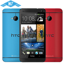 Original HTC One M7 Phone Android 4.1 32GB Quad-Core 4mp 1.7GHz 4.7”1920×1080 Super LCD 3 HD NFC Free shipping