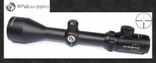 Vector Optics 2.5-10×56 Shooting Rifle Scope 30mm Monotube Glass 4A Red & Green Cross Reticle / High Quality Weapon Sight