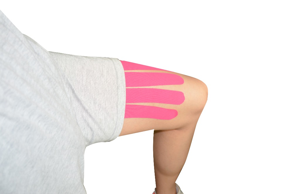 Buy Macure Pre Cut Kinesiology Tape for Thigh Sports