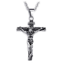 Fashion Jewellry  Stainless steel cross  Pendant  religion jewelry Unique personality on sale 810