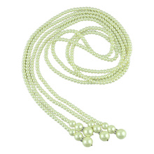 Delicate 1pcs 130cm 51 inch Long Knotted Multi Simulated Pearl Necklace Women Fashion Chain Accessories Jewelry