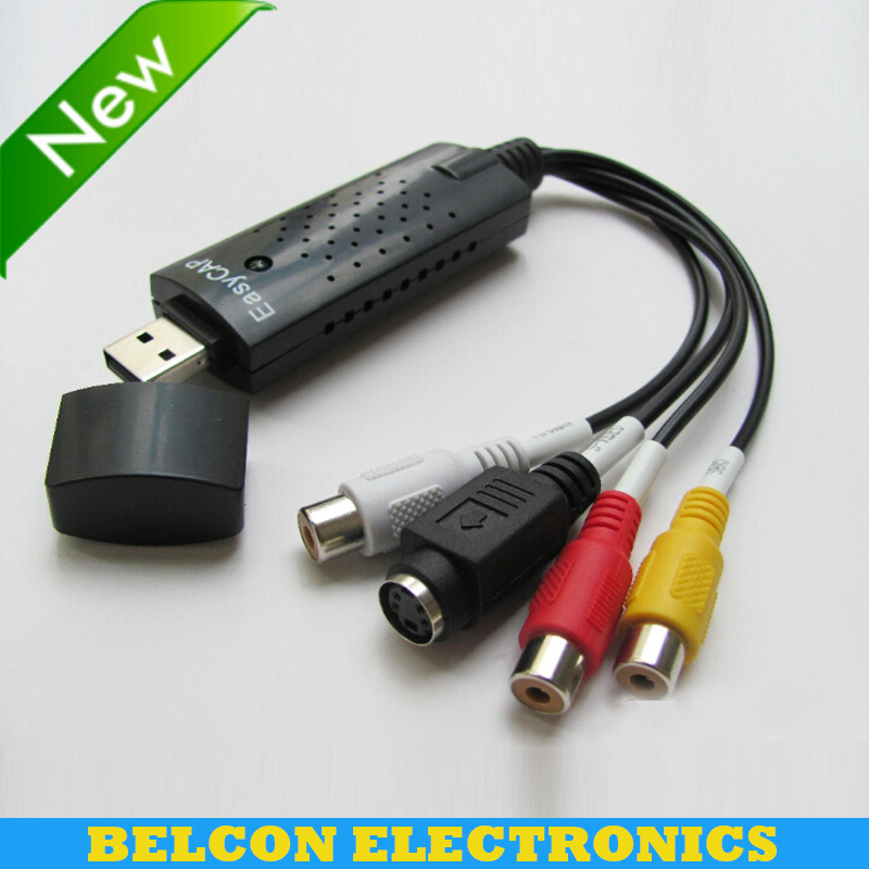 Hot sell USB 2 0 Video Easycap TV DVD VHS Capture Card Audio AV Easiercap Adapter
