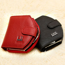 Women Coin Purses Genuine Leather Wallets Fashion Hobos Cowhide Designer Clutch Famous Brand Women Clutch Ladies
