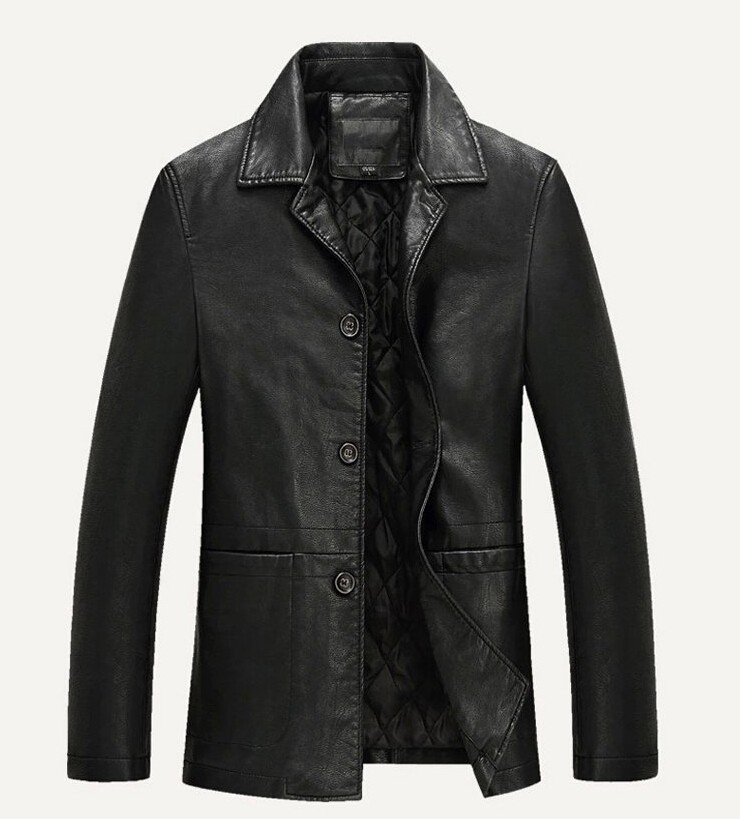 Hot-new-Spring-Genuine-Leather-Jacket-Men-s-Sheepskin-Jacket-Large-size-Turn-down-Collar-Slim