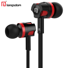 Original Langston JM26 3.5mm In-ear stereo Earphones Headphone headsets Super Bass sound with mic for mobile phone iphone xiaomi