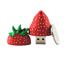 Cute Cartoon Strawberry USB Flash Drive Pen Drive 4GB 8GB 16GB 32GB 64GB Pendrive Flash U