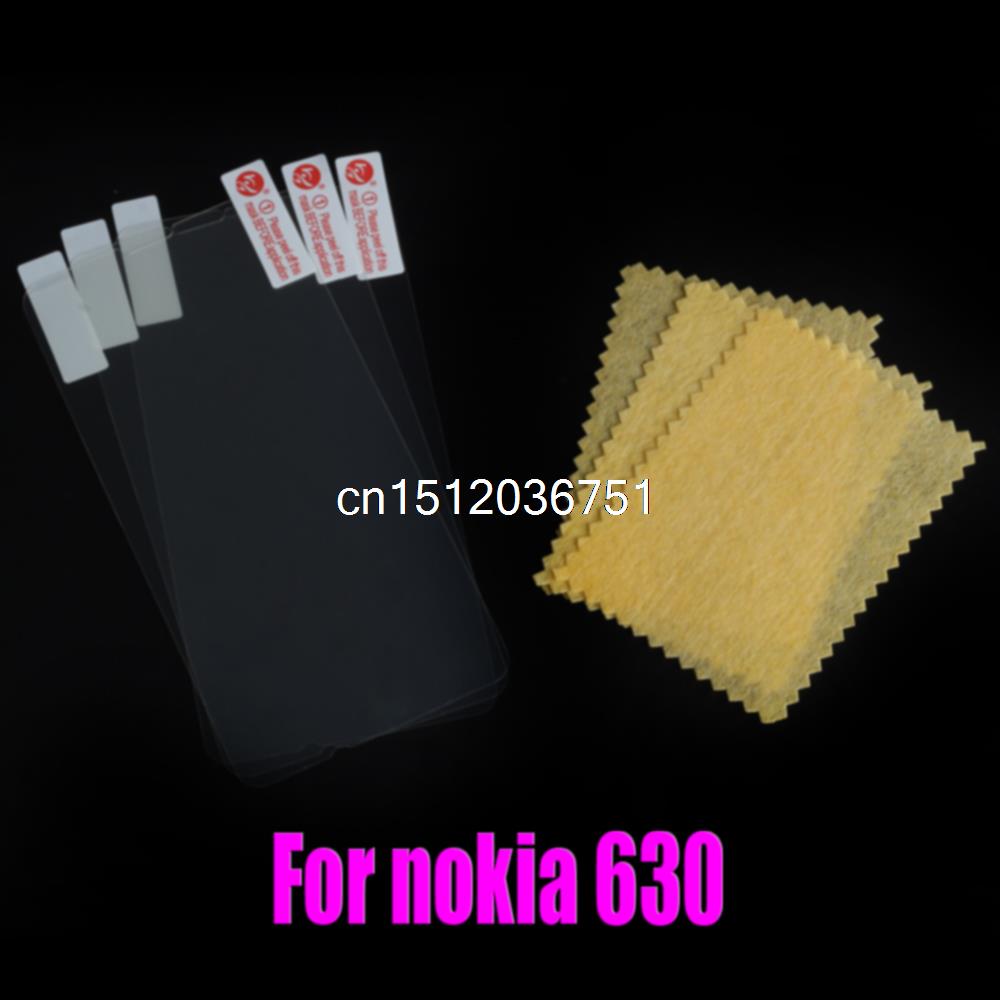 For Nokia Lumia 630 Clear screen protector Clear Screen Protective Film Screen Guard Wholesale
