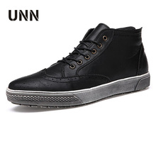 Men Flats British Retro Stytle Leather Shoes, Autumn Winter pu Leather Men Oxford , High Quality Bullock Shoes Men Casual Shoes