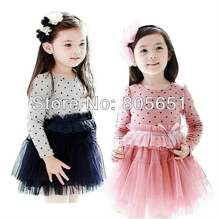 Girls clothing party dresses