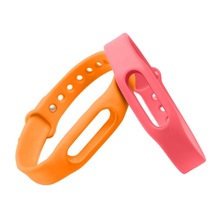 2015 Xiaomi Mi band Smart Wristband Silicone Replace Belt Strap Mi Band Bracelet Replacement Band Accessories