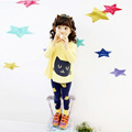 Cartoon Girls Clothing Suits Full Sleeve Shirts Pants Set Children s Clothing Girls Long Sleeve Sets