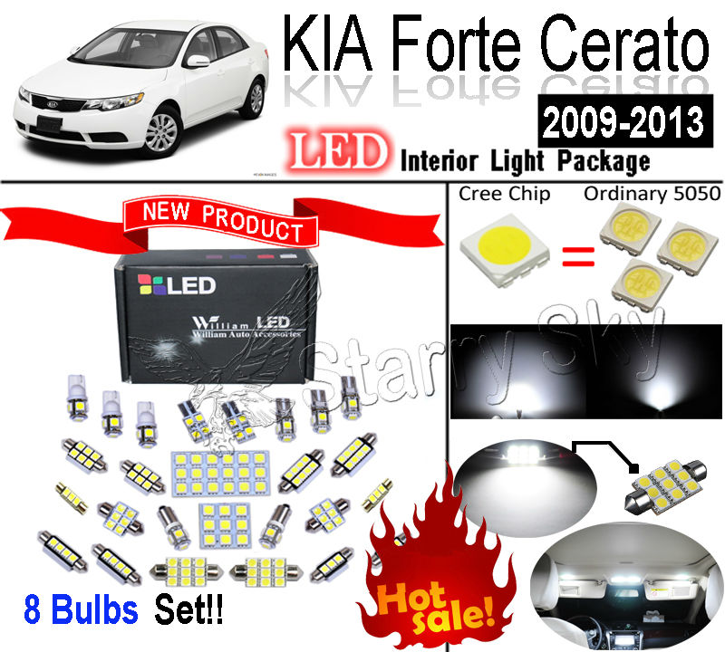 8 Blubs          KIA Forte Cerato 2009