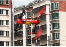 V383 inverted flight brushless 6ch rc drone