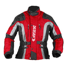 DUHAN Men’s Oxford Cloth Street Bike Racing Motorcycle Jacket Motocross Riding Equipment Gear Cold-proof Moto Jacket Clothing