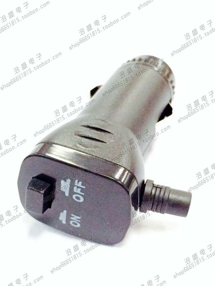 cigarette lighter plug with switch