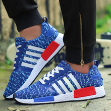 Mens Casual Shoes New 2016 Spring Summer Breathable Mesh Canvas Flat Walking Trainers Basket Shoes Zapatillas Deportivas Mujer