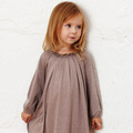 Autumn Child Girl Flower Collar Princess Dress Fashion Prom Party Kids Cotton Dresses For Children Lady