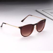 Sun Glasses Women s Retro Round Eyeglasses Metal Frame Leg Spectacles 5 Colors Sunglasses SHM