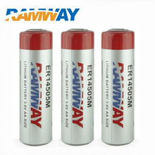 10PCS lot ER14505M 3 6V 2000mAh aa battery size lithium primary battery