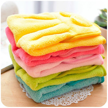 HD T Cartoon superabsorbent towel kitchen towel hanging super soft colorful candy colored rub dry hand