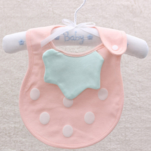 1Pc Baby Eco-friendly Soft Cotton Infant Newborn Bandana Kids Baberos Bebes Girls Boys Cartoon Burp Clothing Bibs