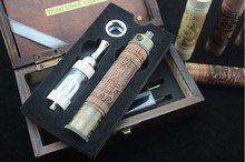  1set free shipping single wooden case ego set ce4 X Fire 3 0ml electronic cigarette