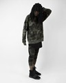 Korean High Street Hoodie New Skateboard Sweartshirt Pullover Sudadera Hombre Camouflage Grey Dark gray Hip Hop