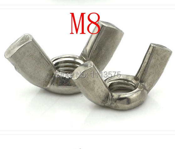 M8,304,321,316 stainless steel butterfly nut,wing nut,wing nuts,bolts and nuts,lock nuts nuts and bolts hardware