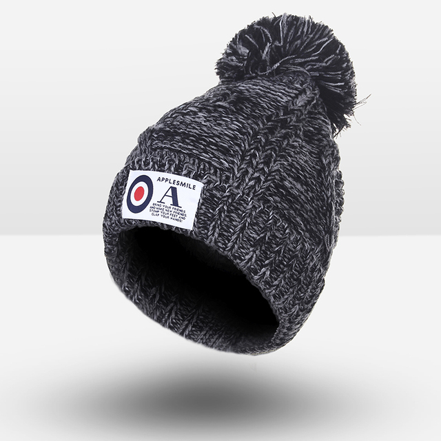 2016 Новая Зимняя Вязаная Шляпы девочка Шапки Для Детей Cap Детей и Взрослых Skullies Шапочки Теплую Шапку девушки Высокого качество