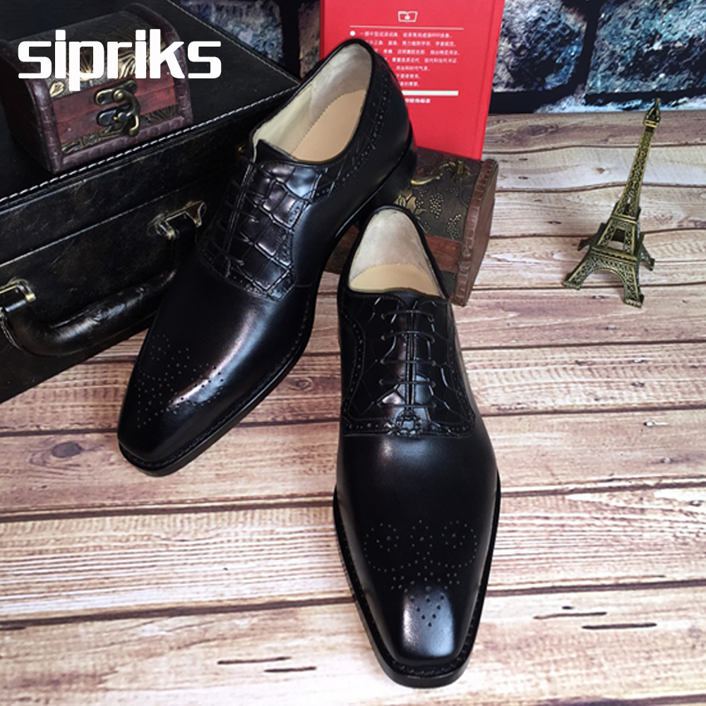 black shiny dress shoes