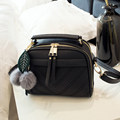 Korean Style PU Box type Handbag Women Fashion Simple Bag Ladylike Thread Small Bag Ladies Trendy