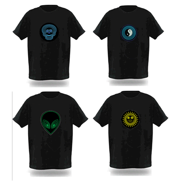 sound activated led shirts