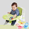 Free Shipping Children s Meal Chair Portable Multifunctional Adjustable Folding Dining Chair