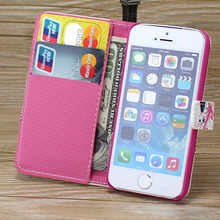 Deluxe Leather Magnetic Design Stand Wallet Card Slot and Money Slot Hard Cover Flip Case For